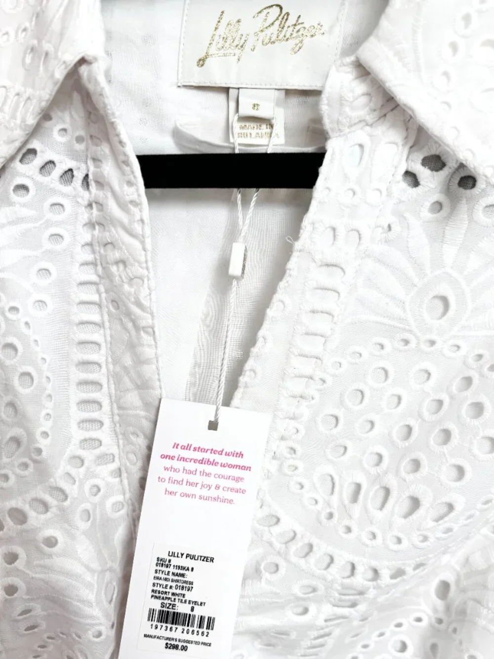 Lilly Pulitzer Midi Shirtdress in Resort White Pineapple - Picture 6 of 12